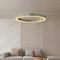 TIGER Ring Chandelier by Lampadom - side view