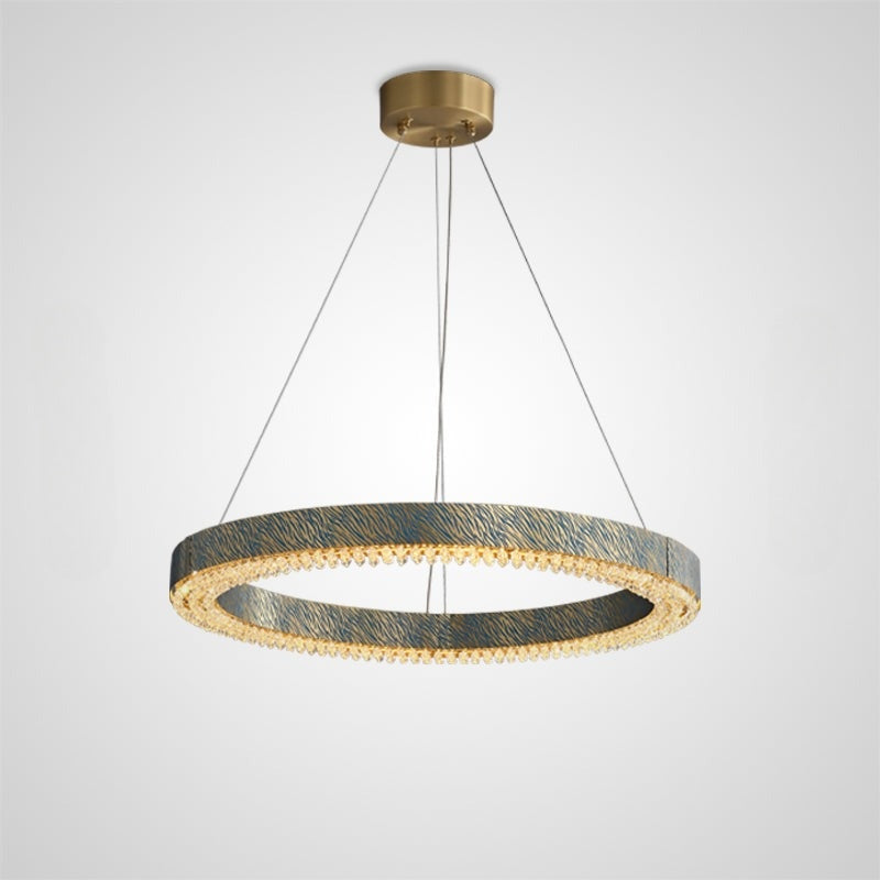 TIGER Ring Chandelier by Lampadom - angle view