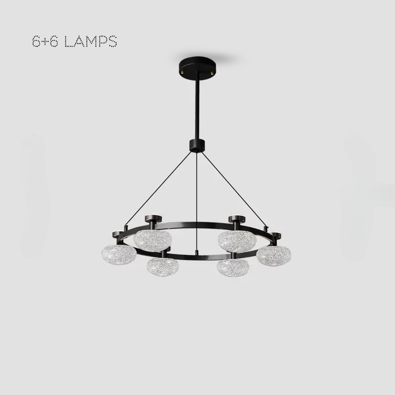 TILMAN Ring Chandelier by Lampadom - angle view