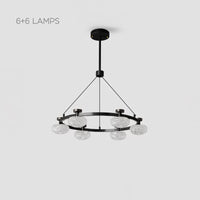 TILMAN Ring Chandelier by Lampadom - side view