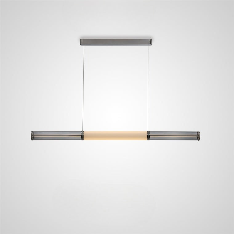 TIMPA Linear Chandelier by Lampadom - top view