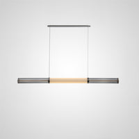 TIMPA Linear Chandelier by Lampadom - close-up
