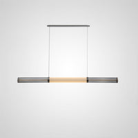TIMPA Linear Chandelier by Lampadom - angle view
