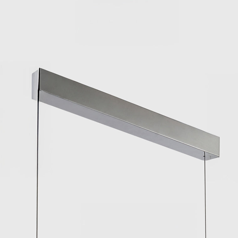 TIMPA Linear Chandelier by Lampadom - side view