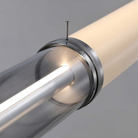 TIMPA Linear Chandelier by Lampadom - scale reference
