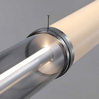 TIMPA Linear Chandelier by Lampadom - close-up