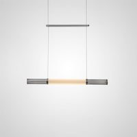 TIMPA Linear Chandelier by Lampadom - side view