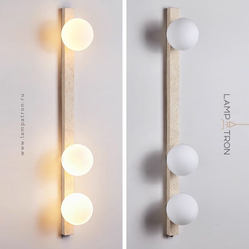 TITUS Wall Light by Lampadom - scale reference