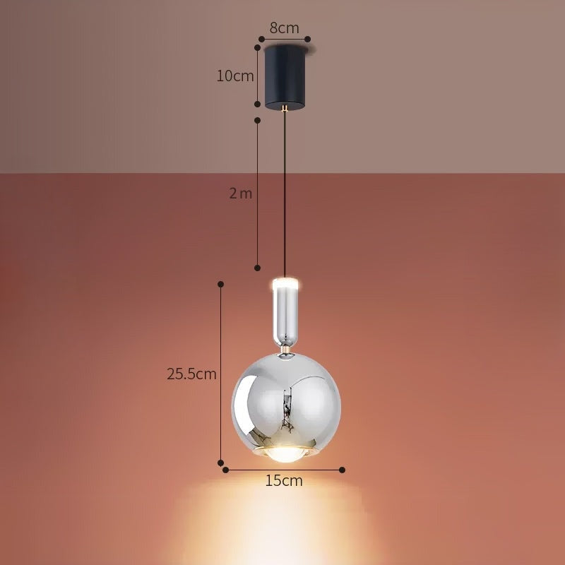 TOFT ORB Pendant by Lampadom - ambient shot