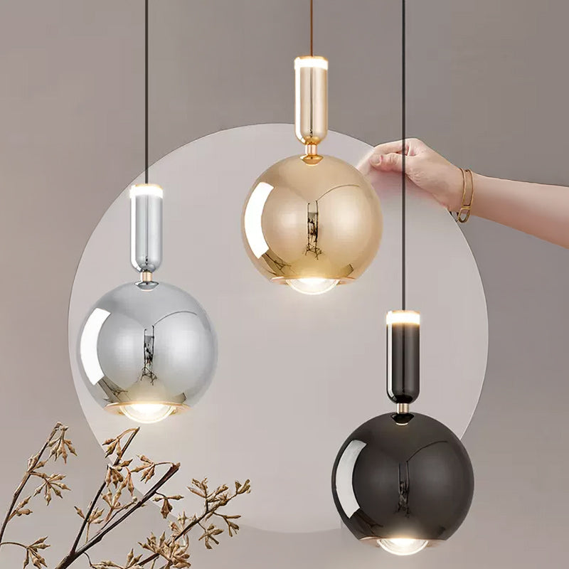 TOFT ORB Pendant by Lampadom - scale reference