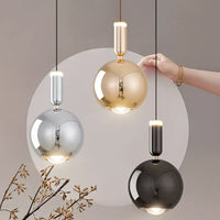 TOFT ORB Pendant by Lampadom - scale reference