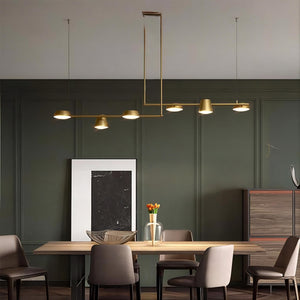 TOIVOLA Linear Chandelier by Lampadom