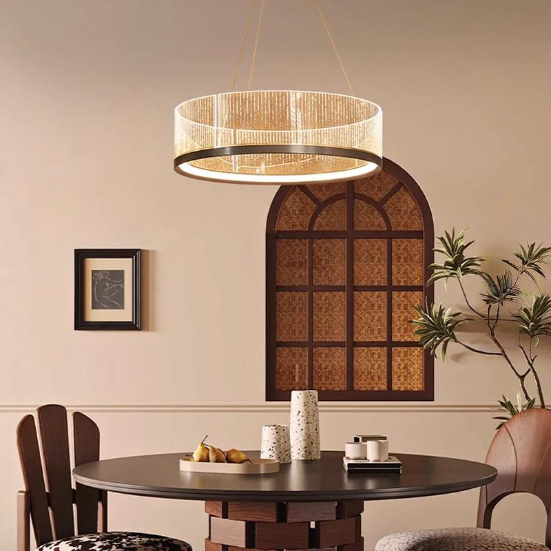 TOLETUS A Ring Chandelier by Lampadom - side view