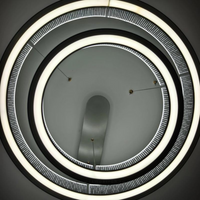 TOLETUS B Ring Chandelier by Lampadom - close-up