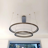 TOLETUS B Ring Chandelier by Lampadom - detail view