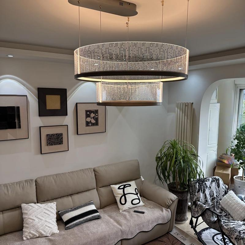 TOLETUS B Ring Chandelier by Lampadom - ambient shot