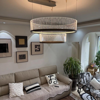 TOLETUS B Ring Chandelier by Lampadom - ambient shot