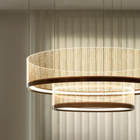 TOLETUS B Ring Chandelier by Lampadom - angle view