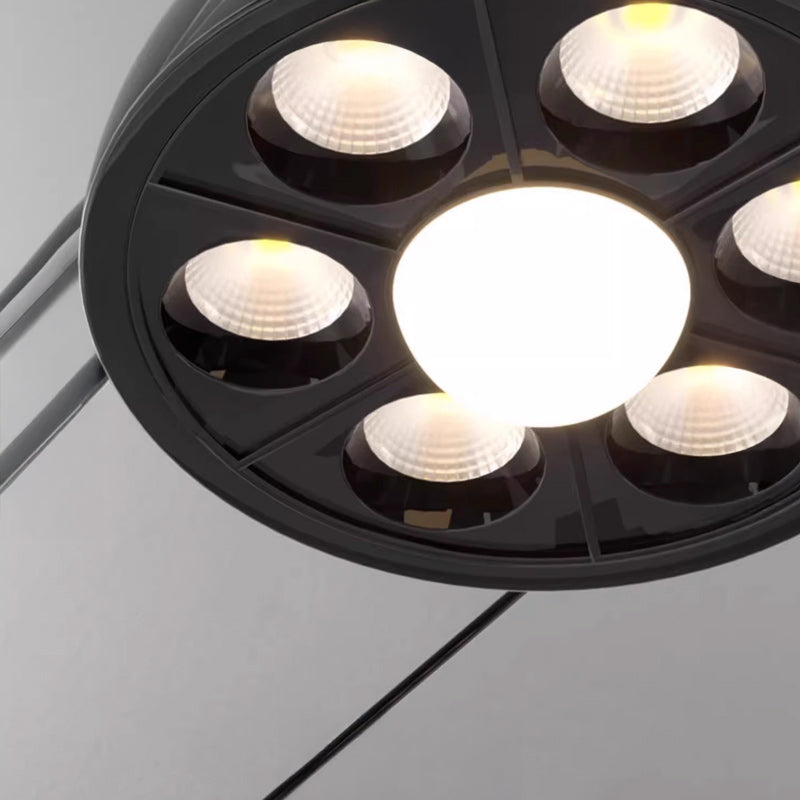 TORBERG Ring Chandelier by Lampadom - scale reference