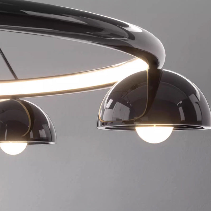 TORBERG Ring Chandelier by Lampadom - detail view