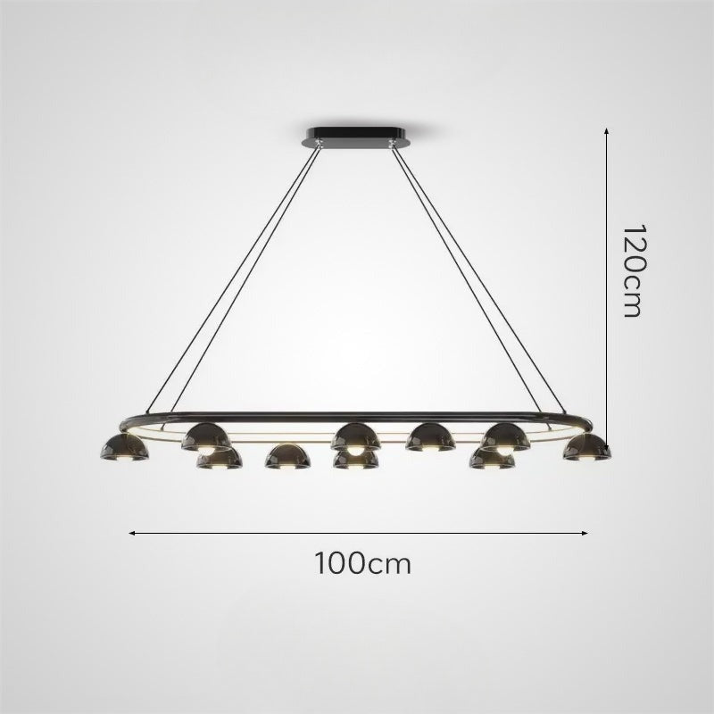 TORBERG Ring Chandelier by Lampadom - ambient shot