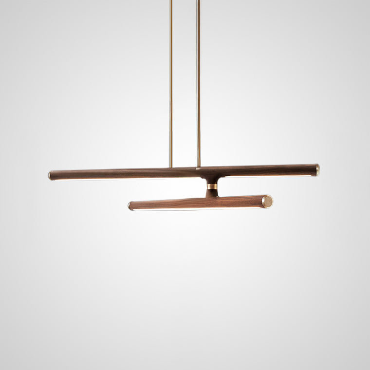 TORDIS Linear Chandelier by Lampadom - angle view
