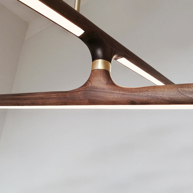 TORDIS Linear Chandelier by Lampadom - ambient shot