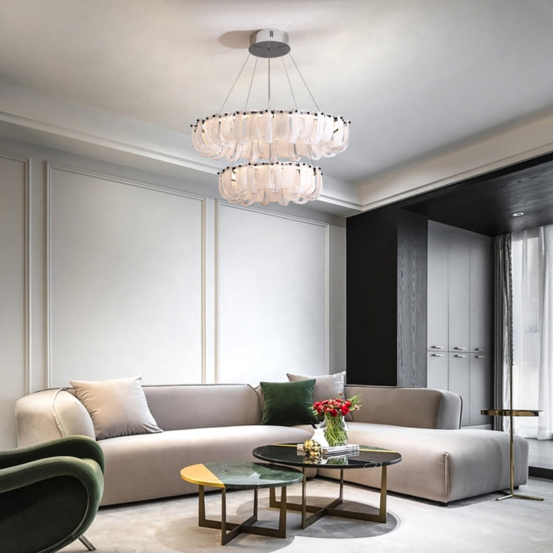 TORKILD Ring Chandelier by Lampadom - ambient shot