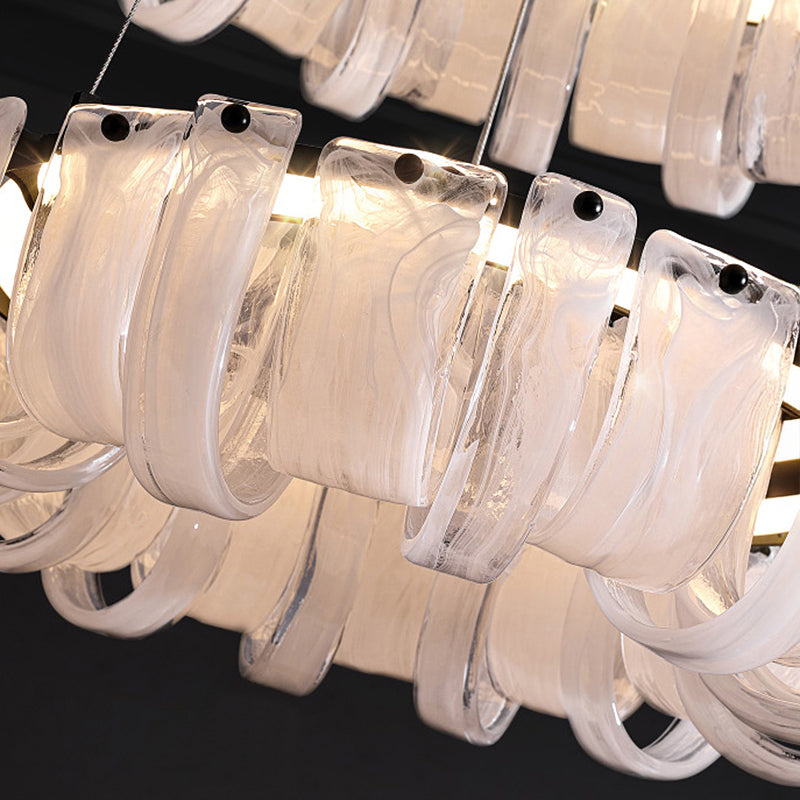 TORKILD Ring Chandelier by Lampadom - close-up
