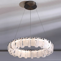 TORKILD Ring Chandelier by Lampadom - close-up