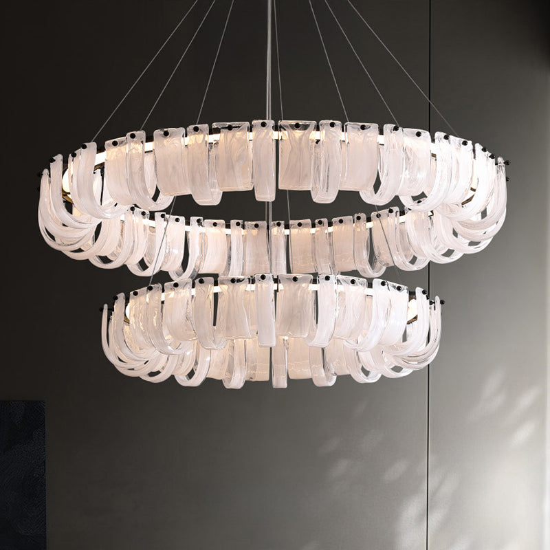TORKILD Ring Chandelier by Lampadom - angle view