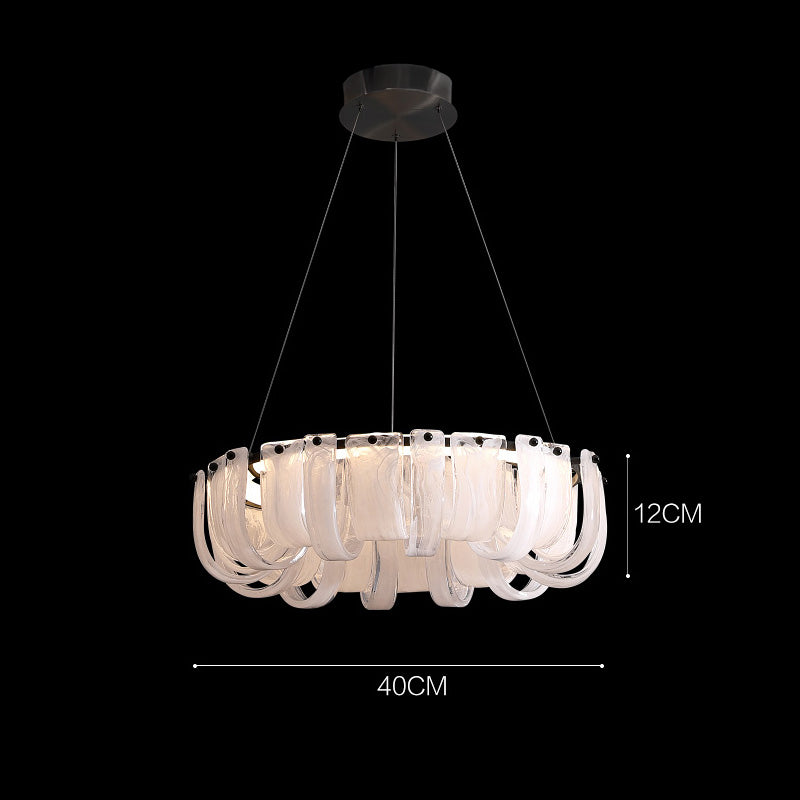 TORKILD Ring Chandelier by Lampadom - close-up