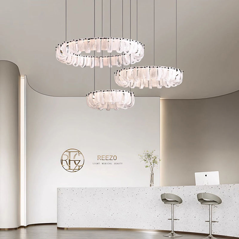 TORKILD Ring Chandelier by Lampadom - top view