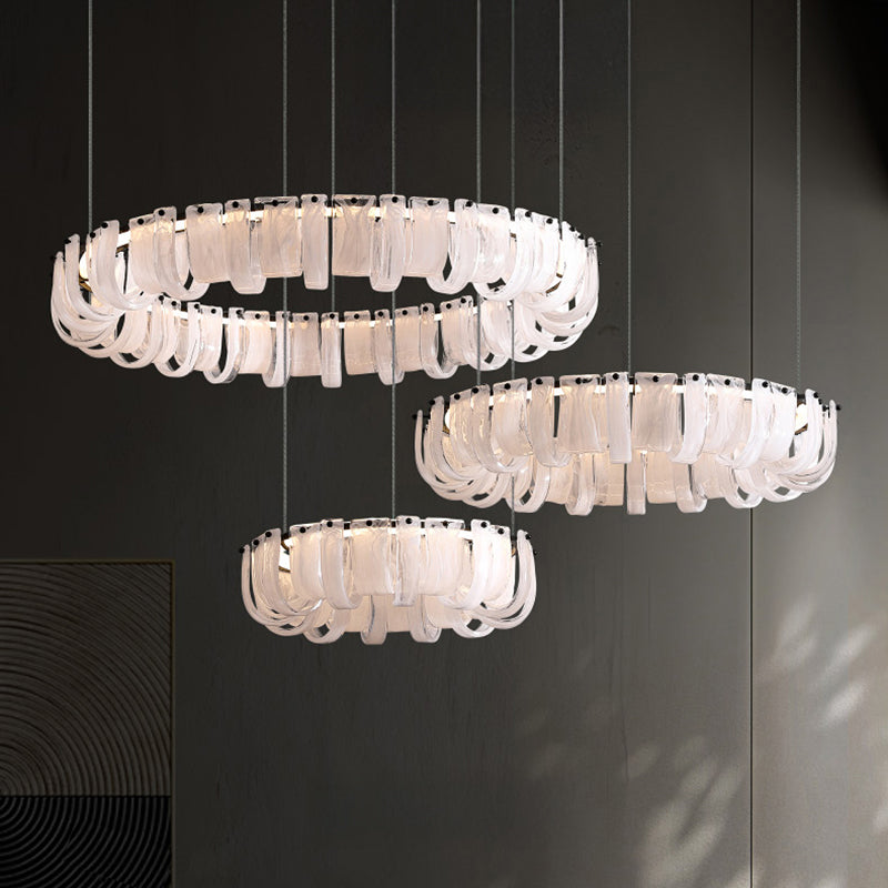 TORKILD Ring Chandelier by Lampadom - side view