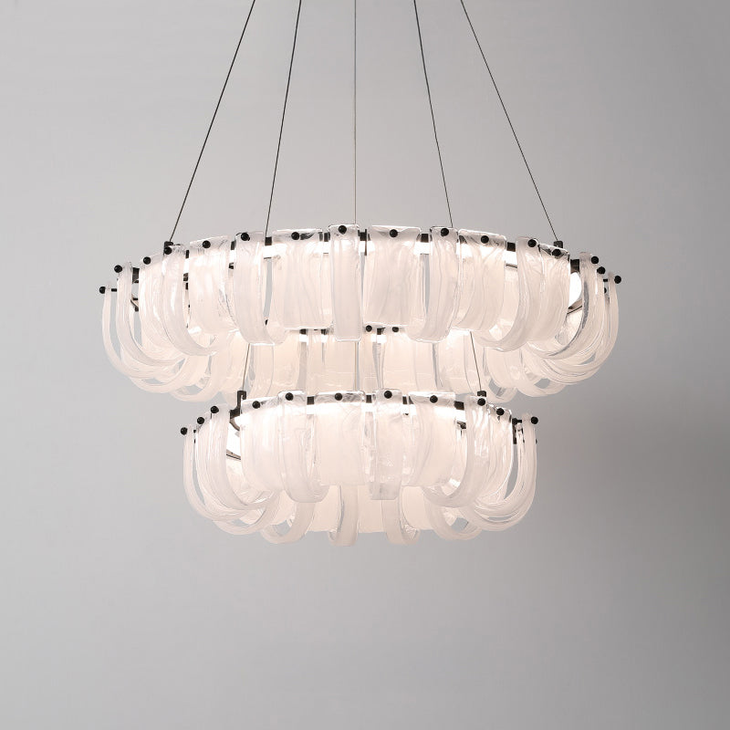 TORKILD Ring Chandelier by Lampadom - side view