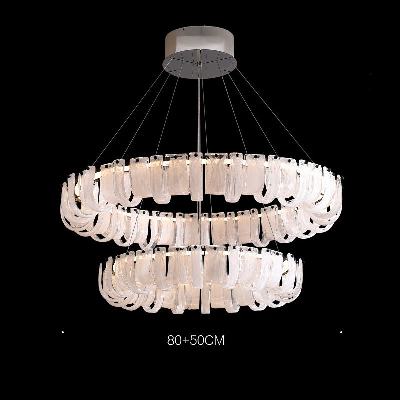 TORKILD Ring Chandelier by Lampadom - ambient shot