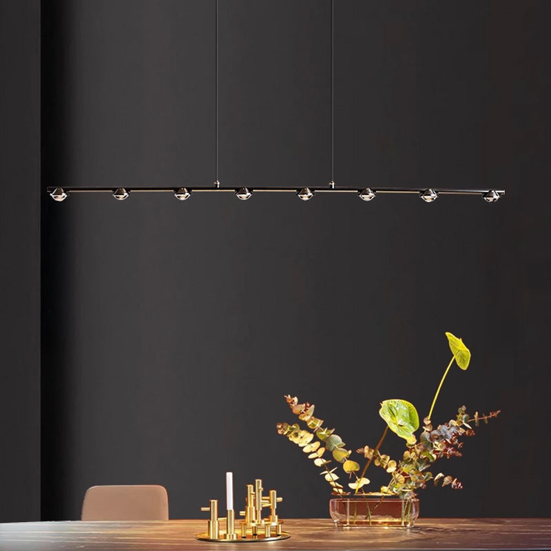 TORRES Linear Chandelier by Lampadom - detail view
