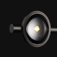TORRES Linear Chandelier by Lampadom - side view