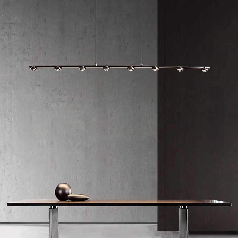 TORRES Linear Chandelier by Lampadom - scale reference