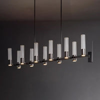 TORVALD Linear Chandelier by Lampadom - scale reference