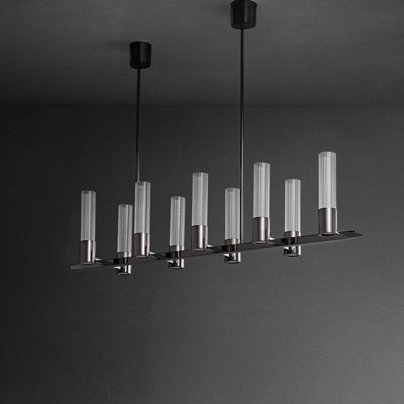 TORVALD Linear Chandelier by Lampadom - ambient shot