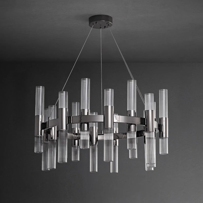 TORVALD Ring Chandelier by Lampadom - scale reference