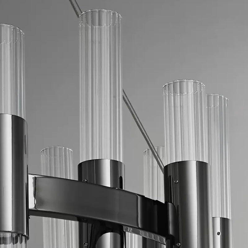 TORVALD Ring Chandelier by Lampadom - close-up
