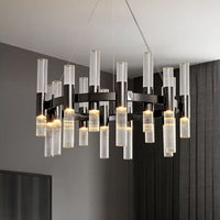 TORVALD Ring Chandelier by Lampadom - side view