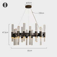 TORVALD Ring Chandelier by Lampadom - angle view