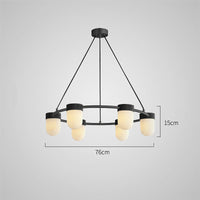 TORVILL Ring Chandelier by Lampadom - close-up