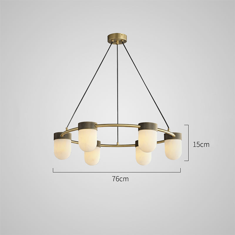 TORVILL Ring Chandelier by Lampadom - detail view