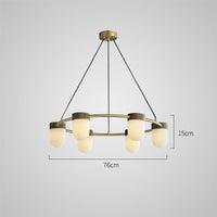 TORVILL Ring Chandelier by Lampadom - detail view