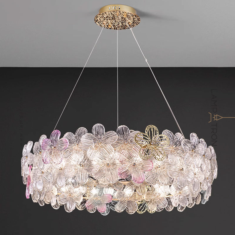 TOTTI B Ring Chandelier by Lampadom - top view
