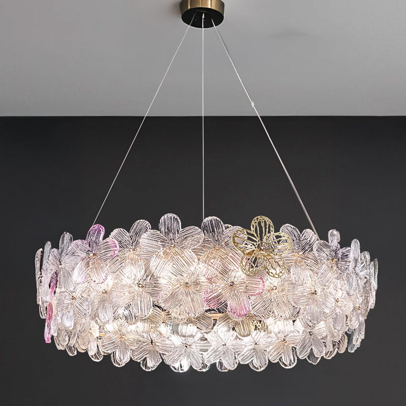 TOTTI B Ring Chandelier by Lampadom - scale reference
